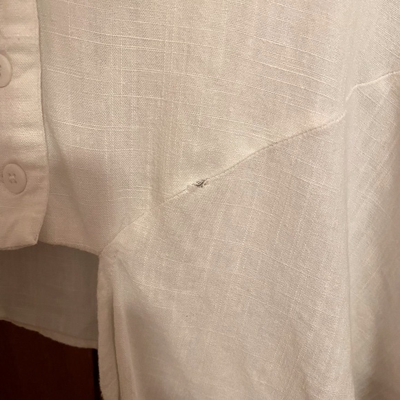 Wisely Tied Button-up in White - Picture 5 of 7